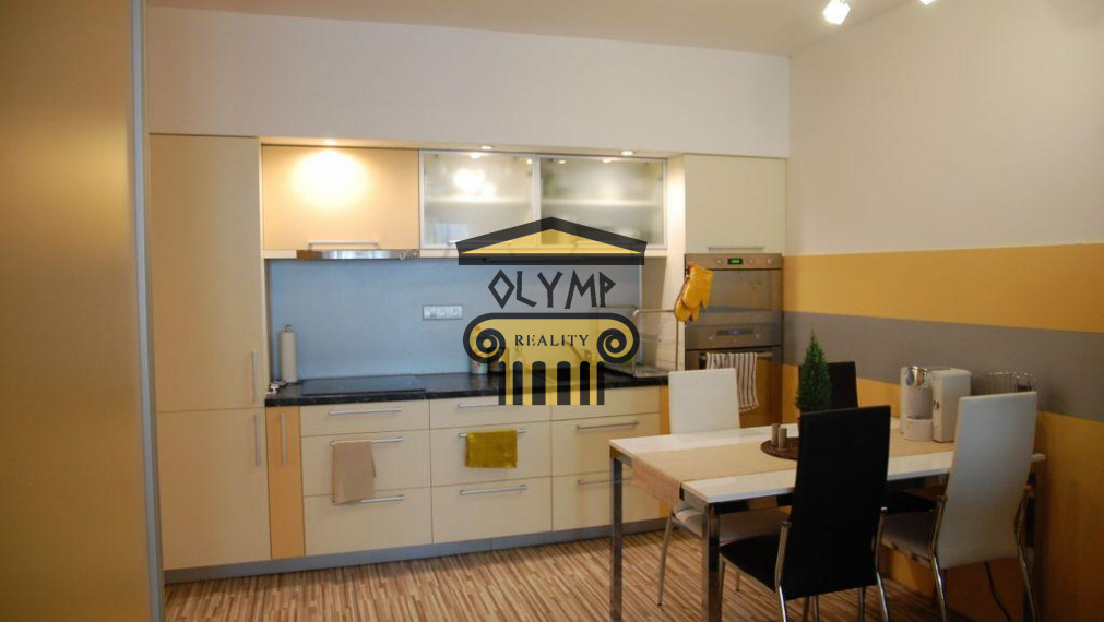 OLYMP – Veľký 1-izb. byt s predelenou izbou na dve časti v novostavbe na Kresánkovej ul.