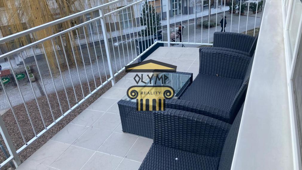 OLYMP – Veľký tehlový 2-izb. byt s balkónom a s predelenou izbou na dve časti v novostavbe na Kresánkovej ul.